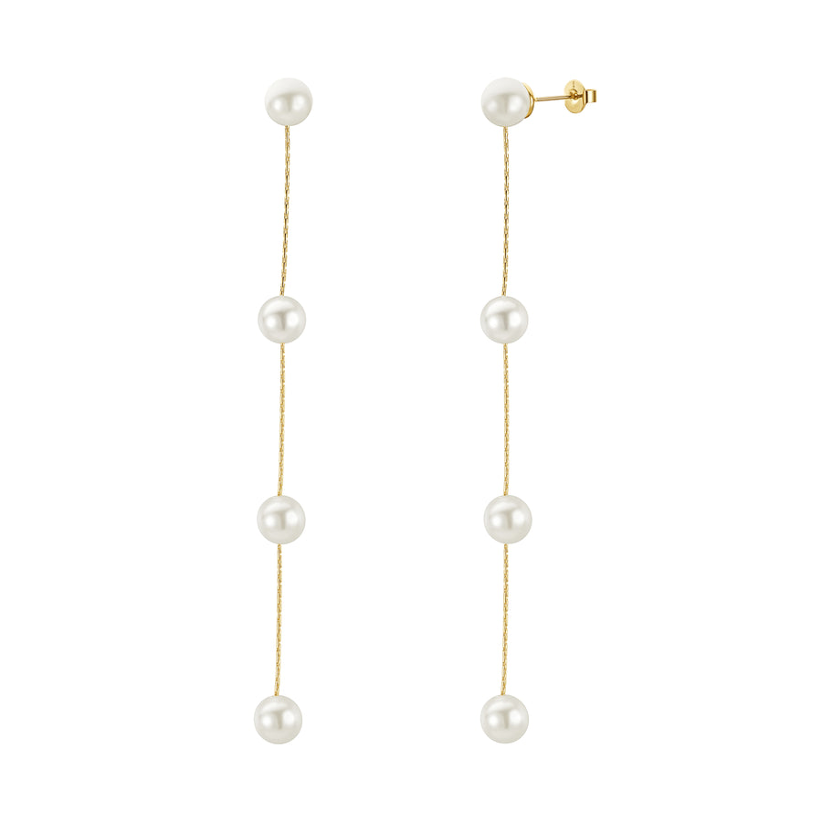 Luna Pearl Drop Earrings