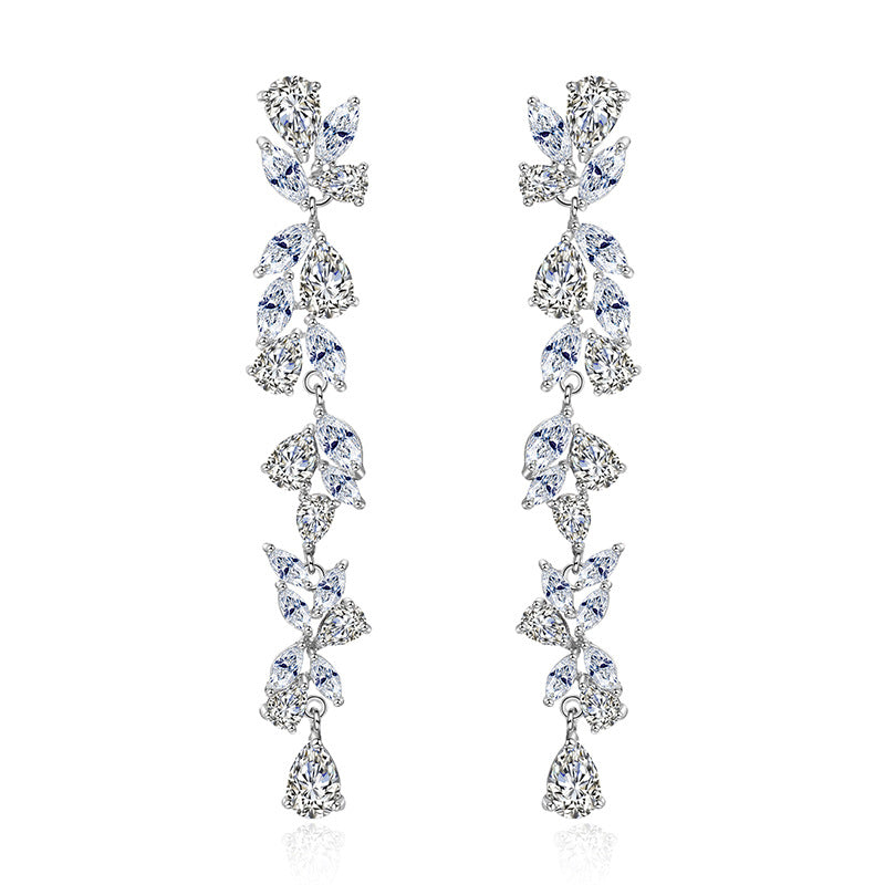 Promise Crystal Drop Earrings