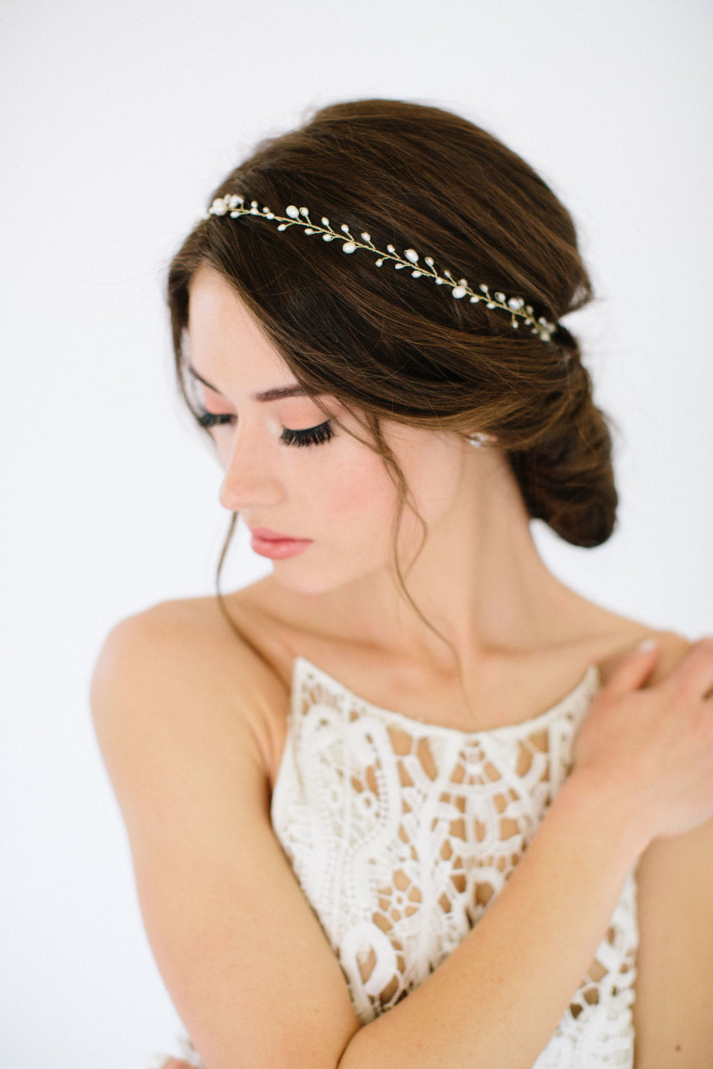 Untamed Petals Bridal Hairpiece UNTAMED PETALS By Amanda Judge Bridal Headpiece Bridal  main image 2