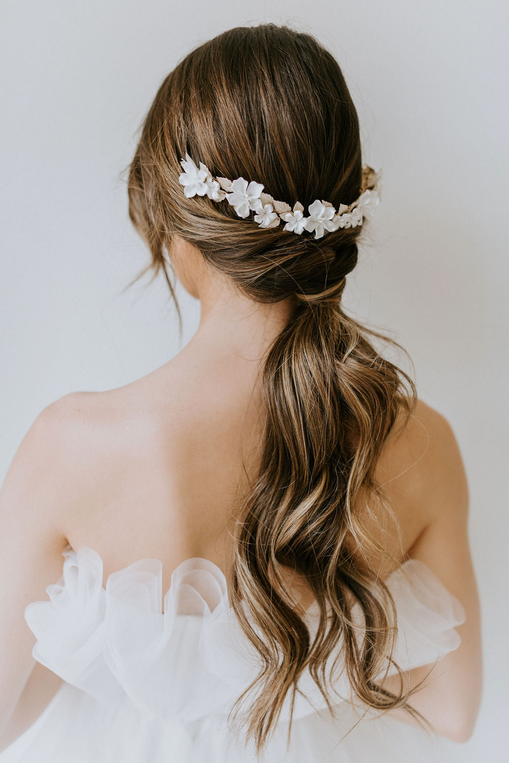 Untamed Petals | Bridal Fleur Headpiece Fleurette – Untamed Petals main image 3