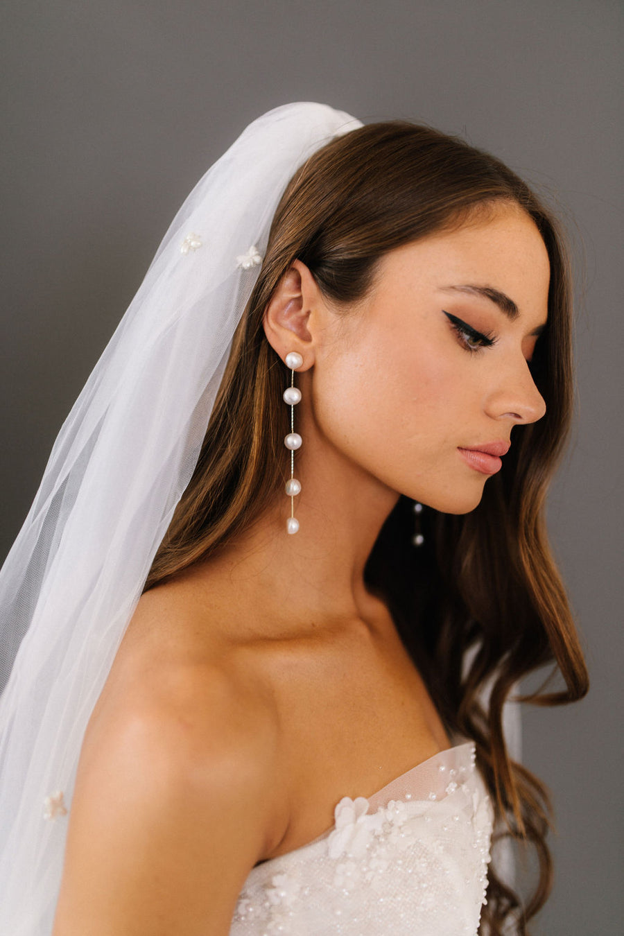 Harper Pearl Drop Earrings