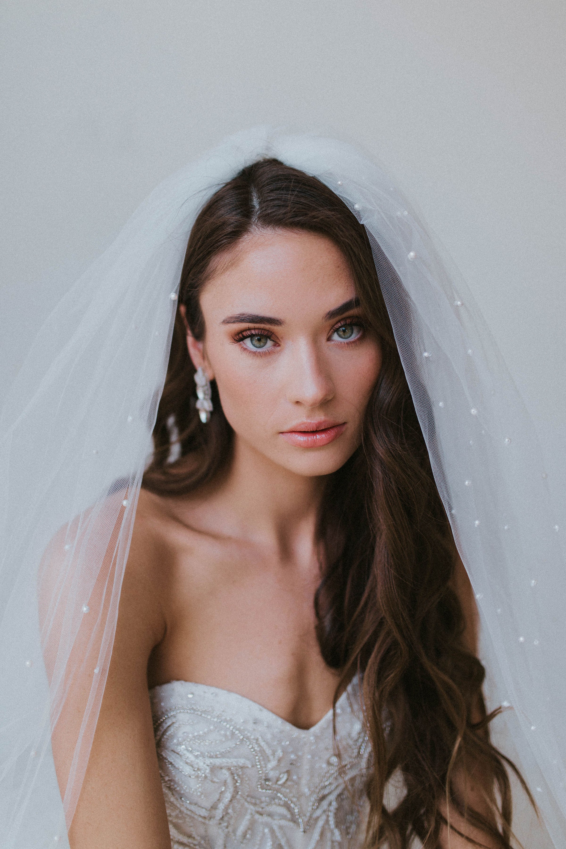 Untamed Petals Alana Mini Veil