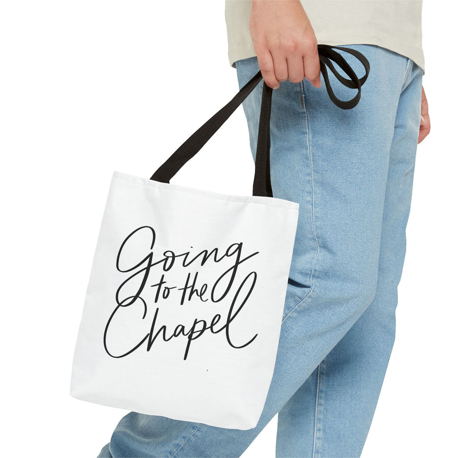 Going to the Chapel Tote Bag