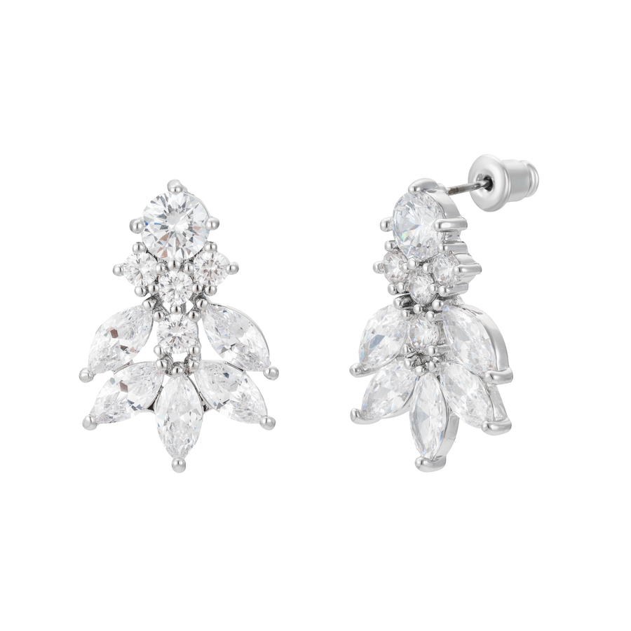 Carla Crystal Stud Earrings