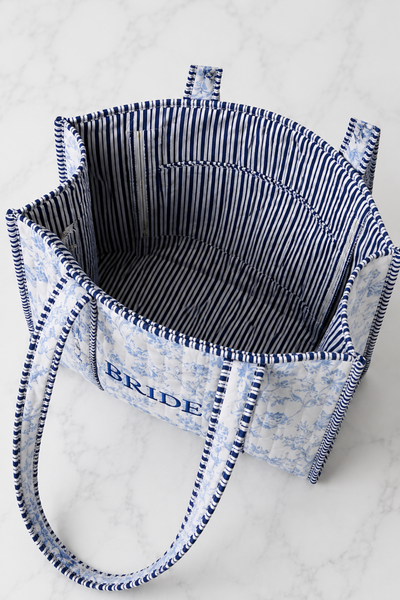 Beatrix Quilted Bridal Tote