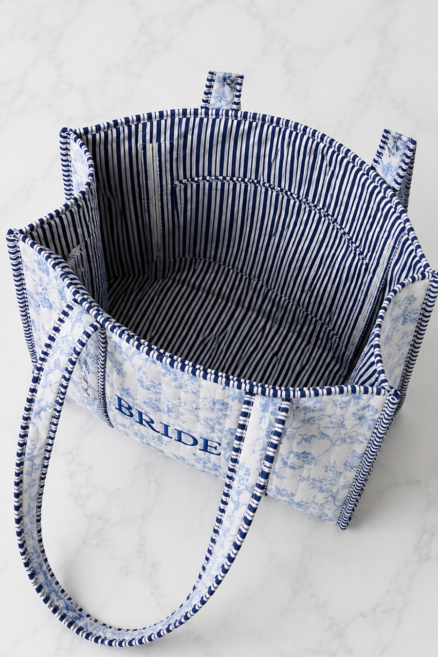 Beatrix Quilted Bridal Tote