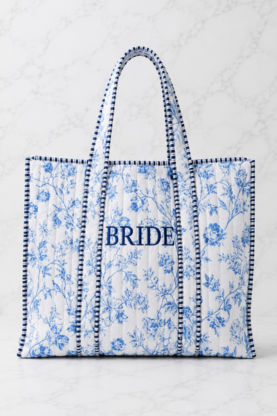 Beatrix Quilted Bridal Tote