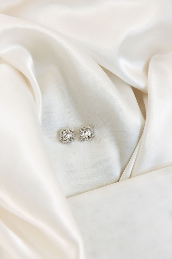 Adriana Crystal Stud Earrings