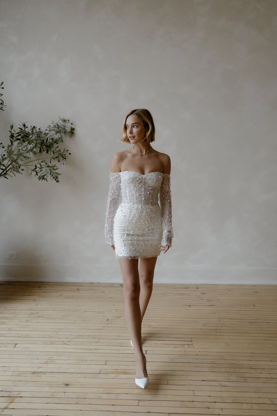 cocktail dress sample SAMPLE SALE Cocktail Dress, Silk Wedding Dress for Bride, Evening Cocktail Party Dress, One Shoulder Party Dress, Pale Pink Short Dress
