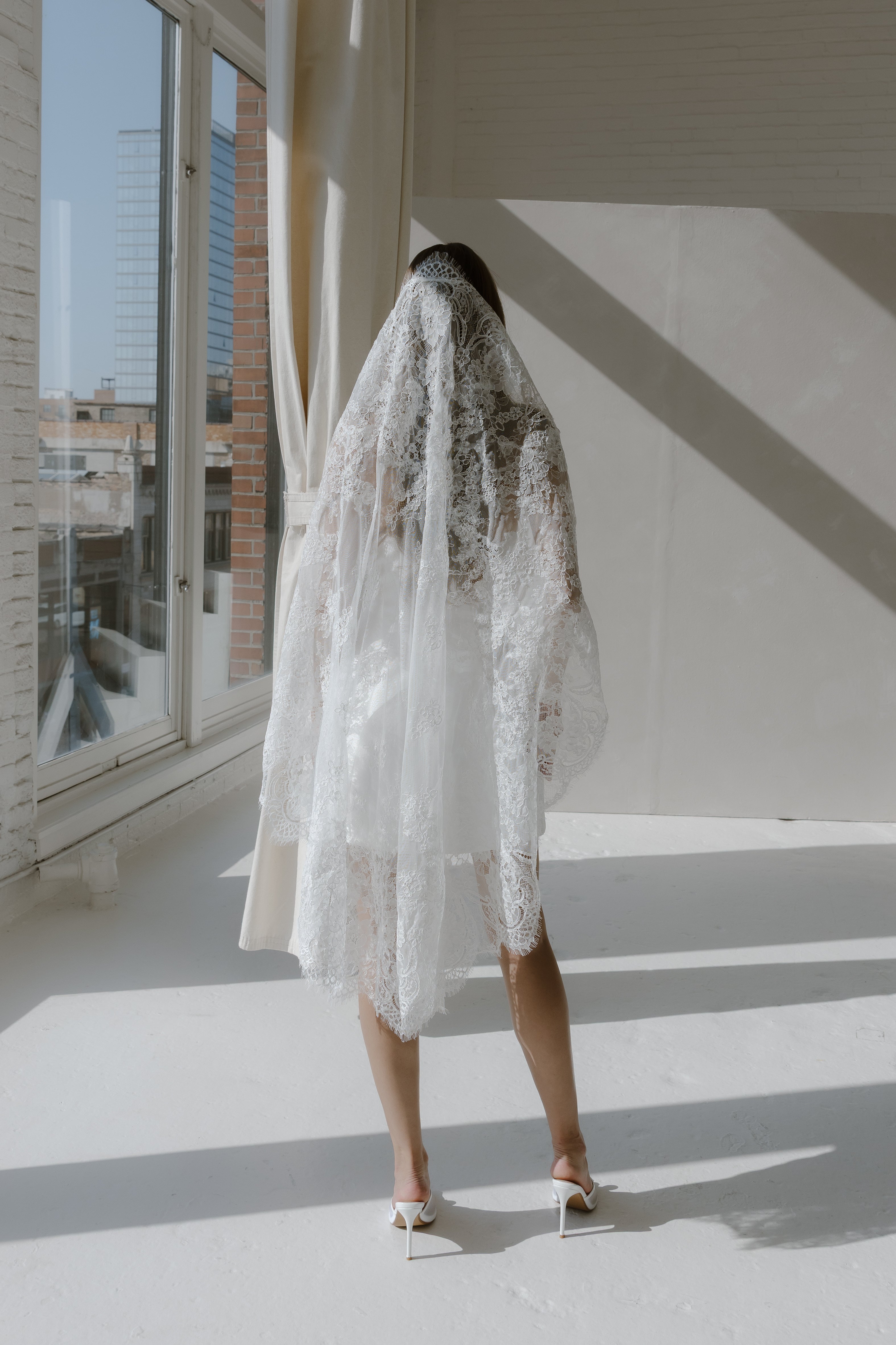 スーツ・フォーマル・ドレス Ameri MANY WAY TULLE VEIL DRESS M Amore Veil – Untamed Petals