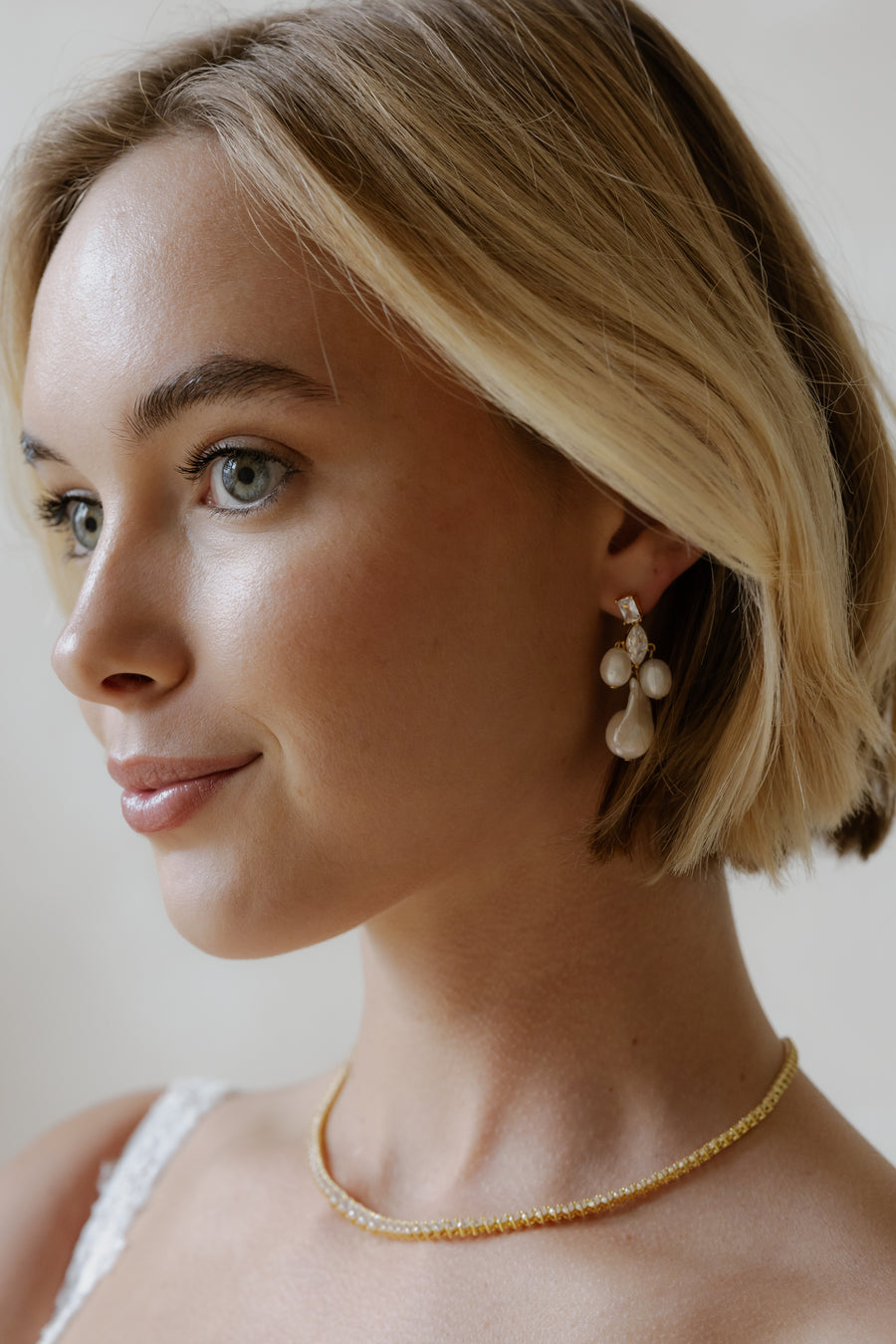Astoria Freshwater Pearl Drop Earrings