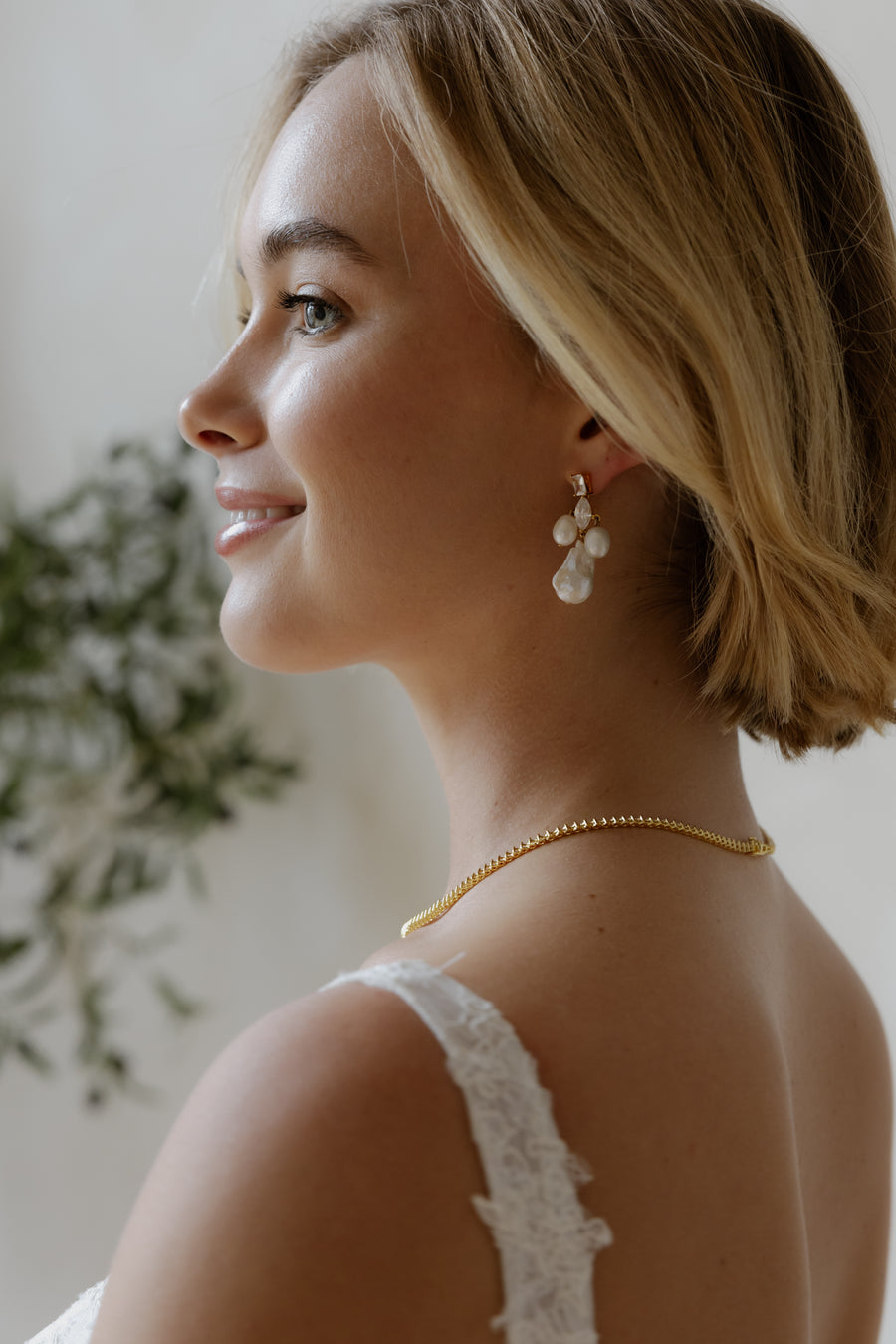 Astoria Freshwater Pearl Drop Earrings