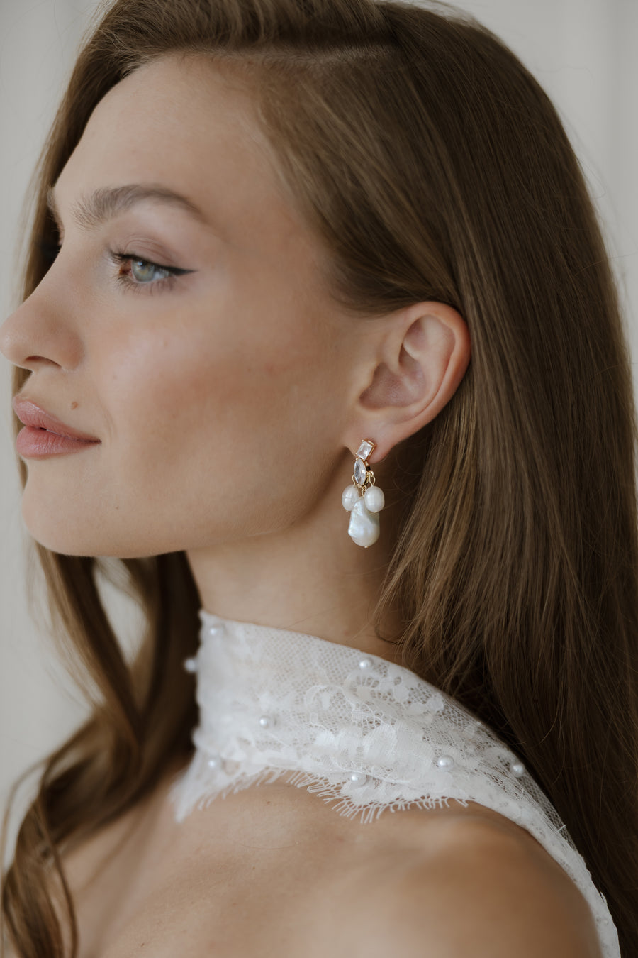 Astoria Freshwater Pearl Drop Earrings