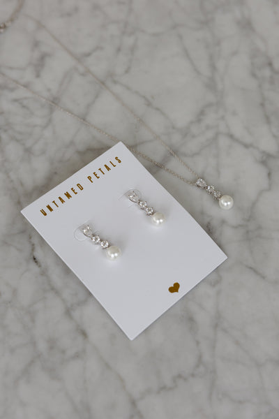 Serenade & At Last Necklace Bridal Set