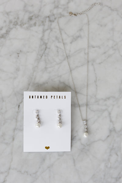 Serenade & At Last Necklace Bridal Set