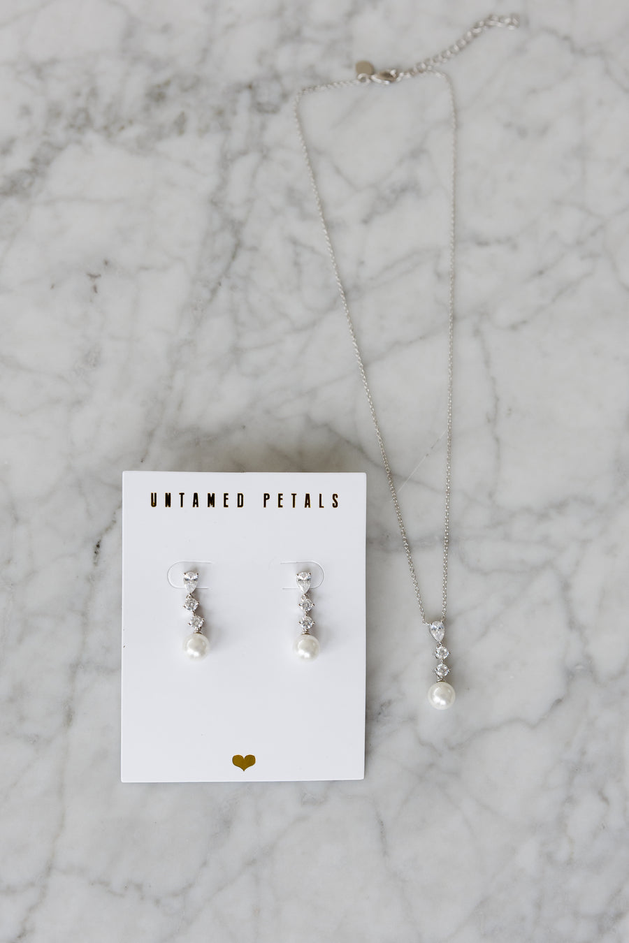 Serenade & At Last Necklace Bridal Set