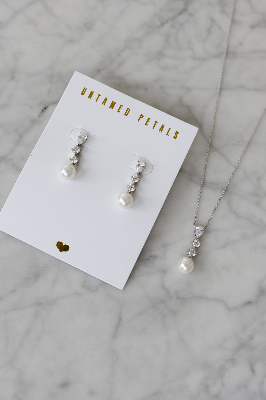 Serenade & At Last Necklace Bridal Set