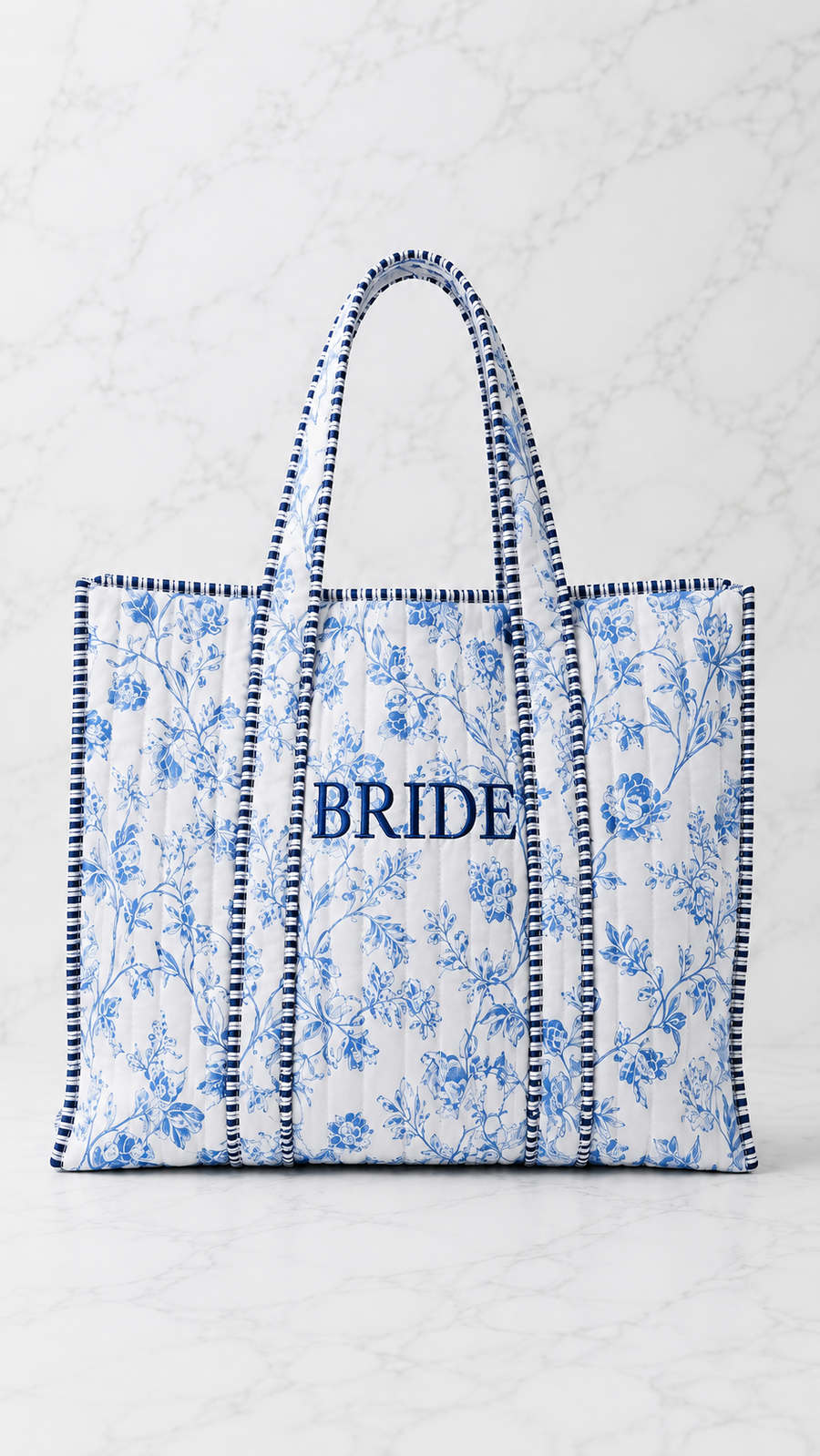 Beatrix Quilted Bridal Tote