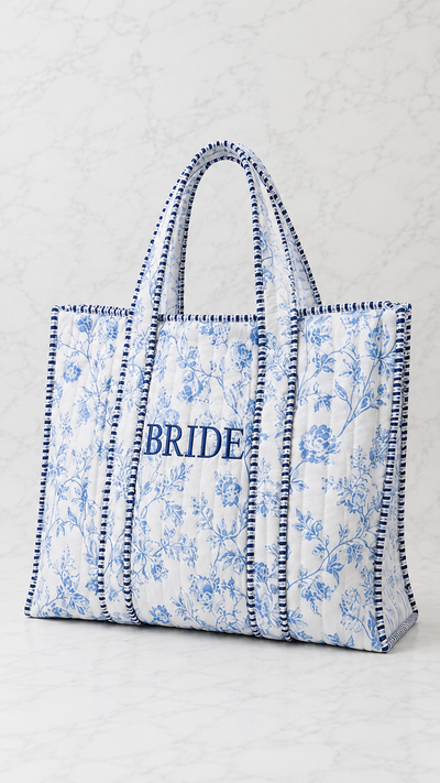 Beatrix Quilted Bridal Tote