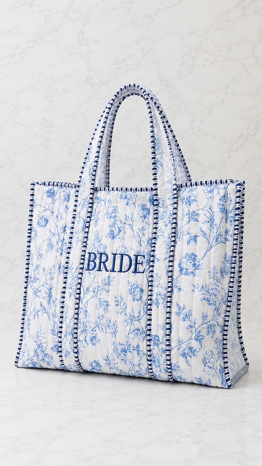 Beatrix Quilted Bridal Tote