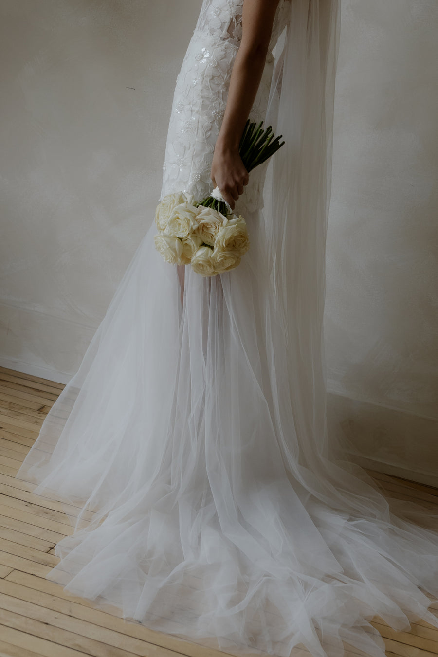 Bijou - Tulle Slip Untamed Petals Bijou - Tulle Slip Untamed Petals