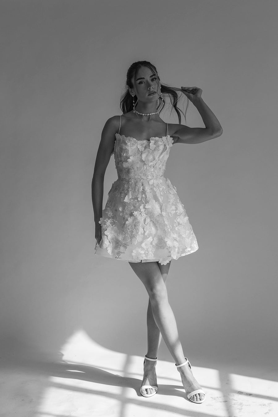Untamed Petals Blair Mini Dress in Ivory at Nordstrom, Size 00 Untamed Petals Blair Mini Dress in Ivory at Nordstrom, Size 00