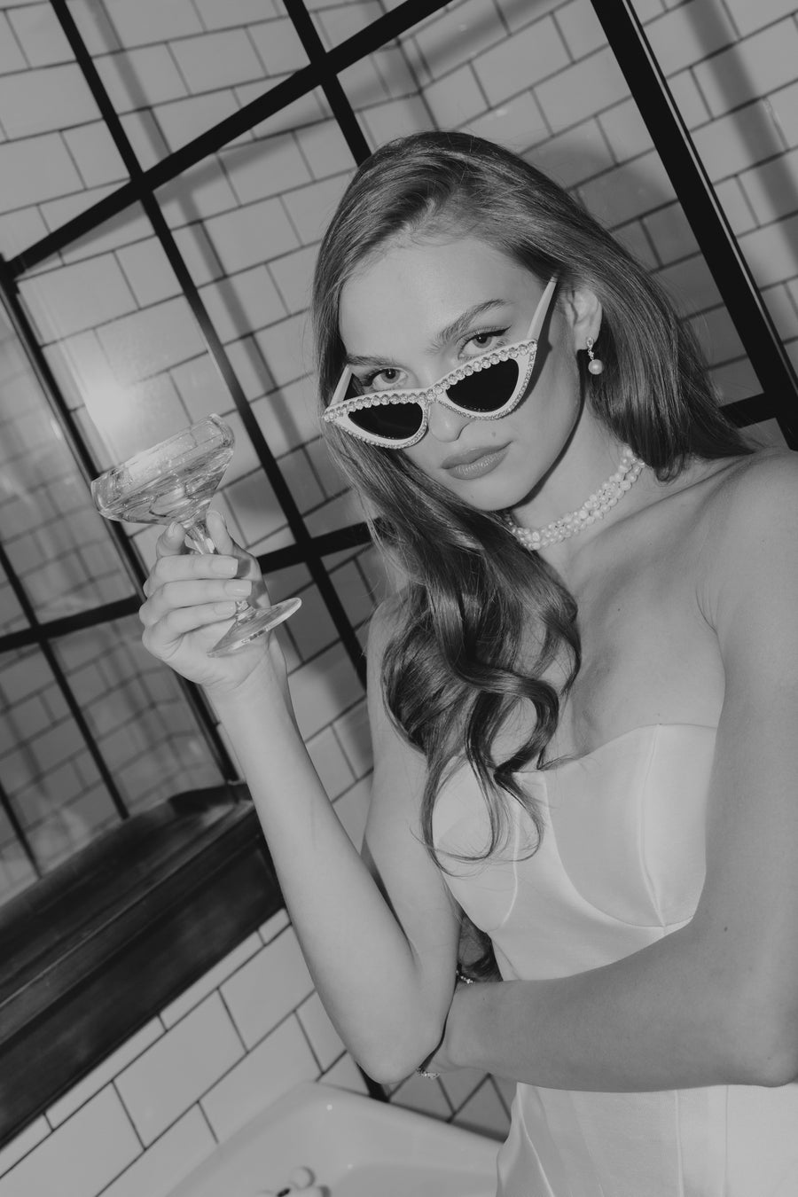 Boss Babe Sunnies - White