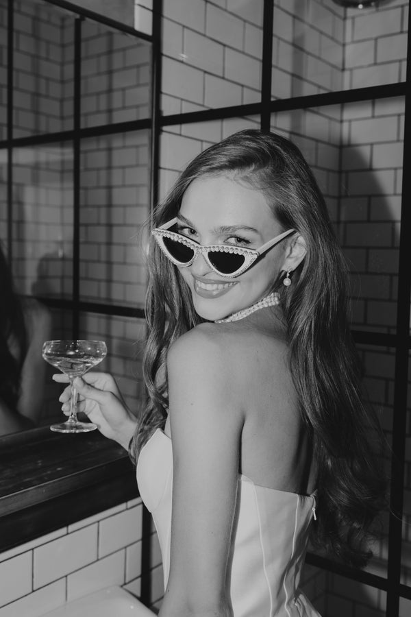 Boss Babe Sunnies - White