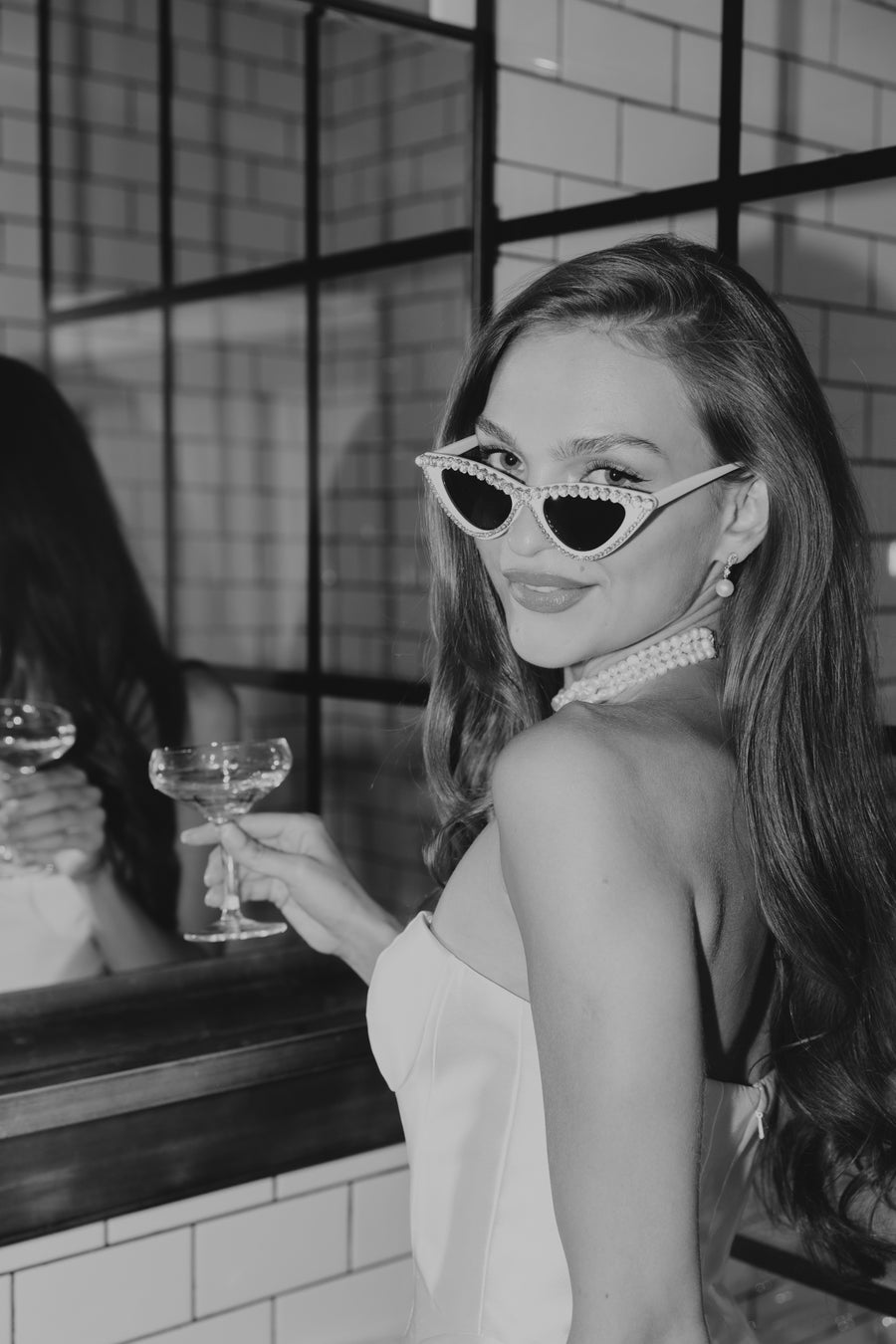 Boss Babe Sunnies - White