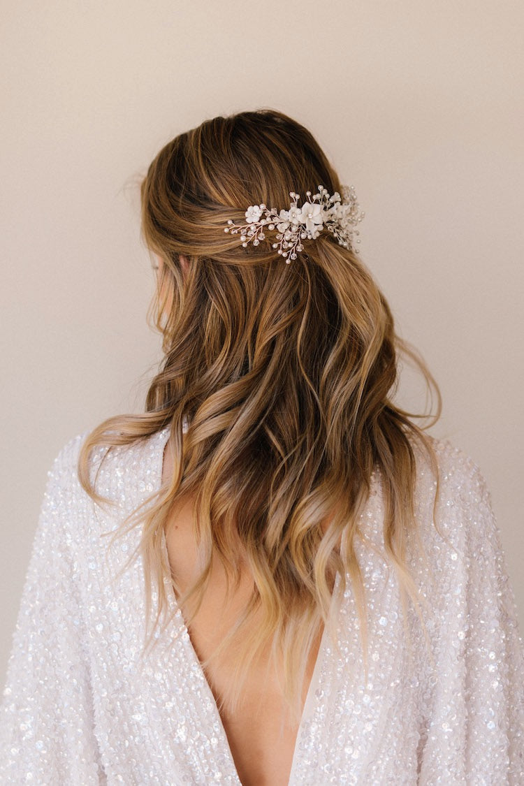 Jade Bridal Comb