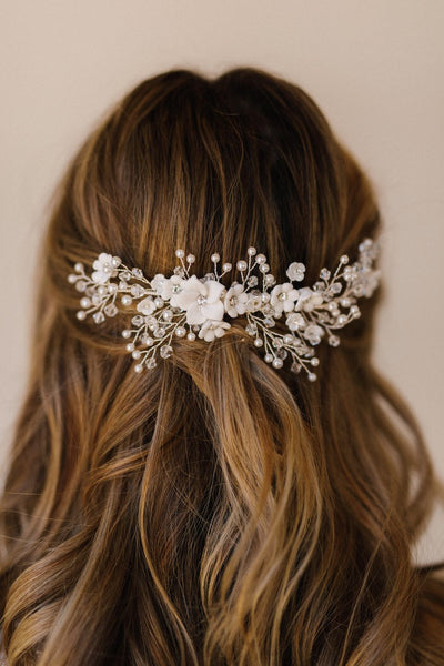 Jade Bridal Comb