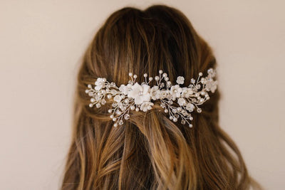 Jade Bridal Comb