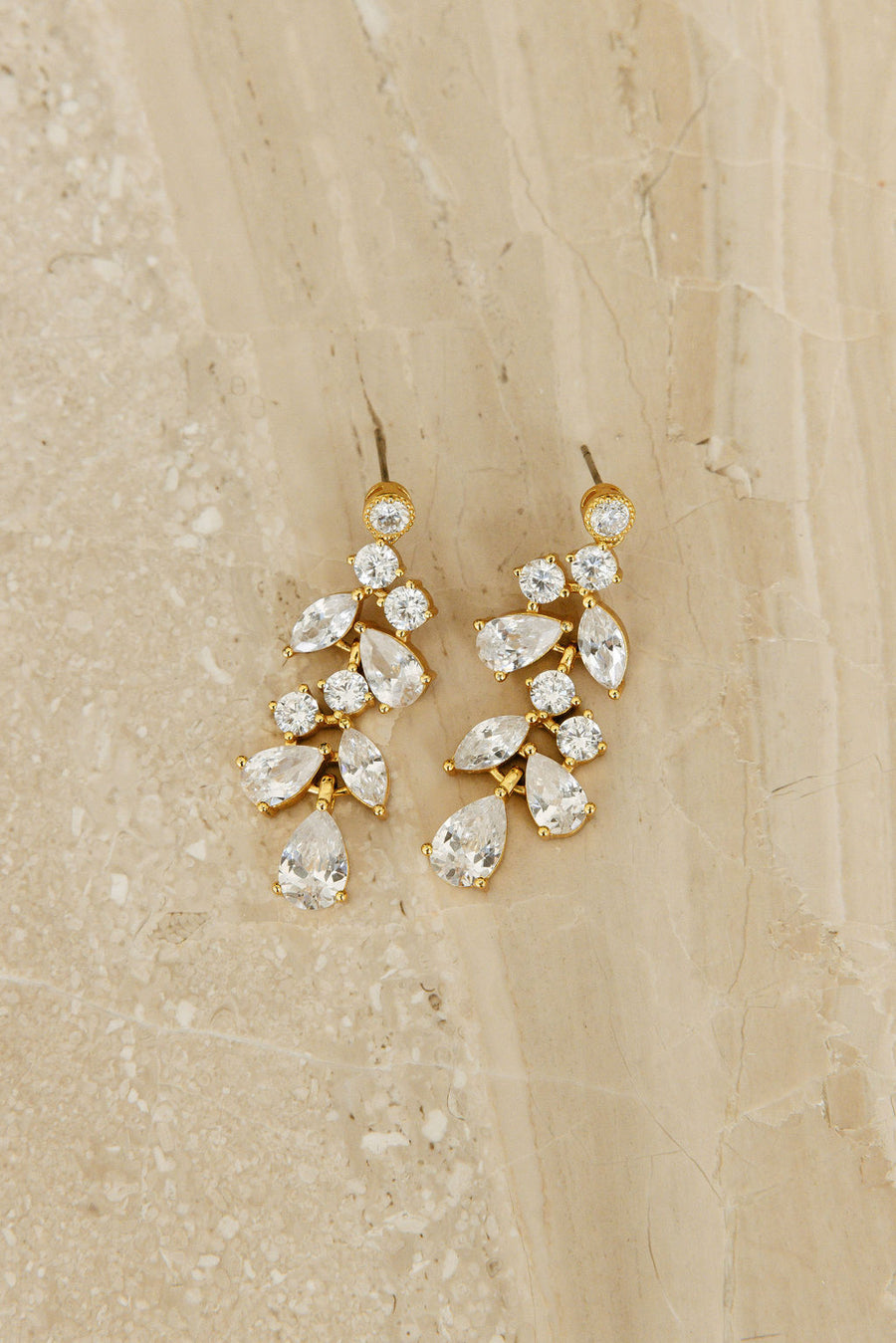 Cami Crystal Drop Earrings