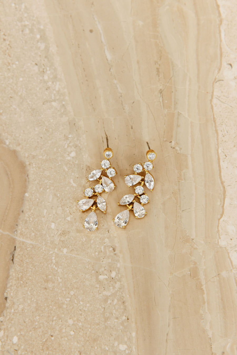 Cami Crystal Drop Earrings