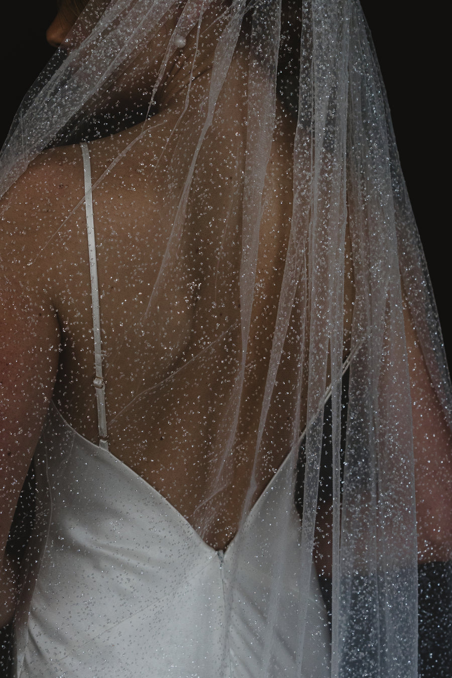 Candlelight Sparkle Veil