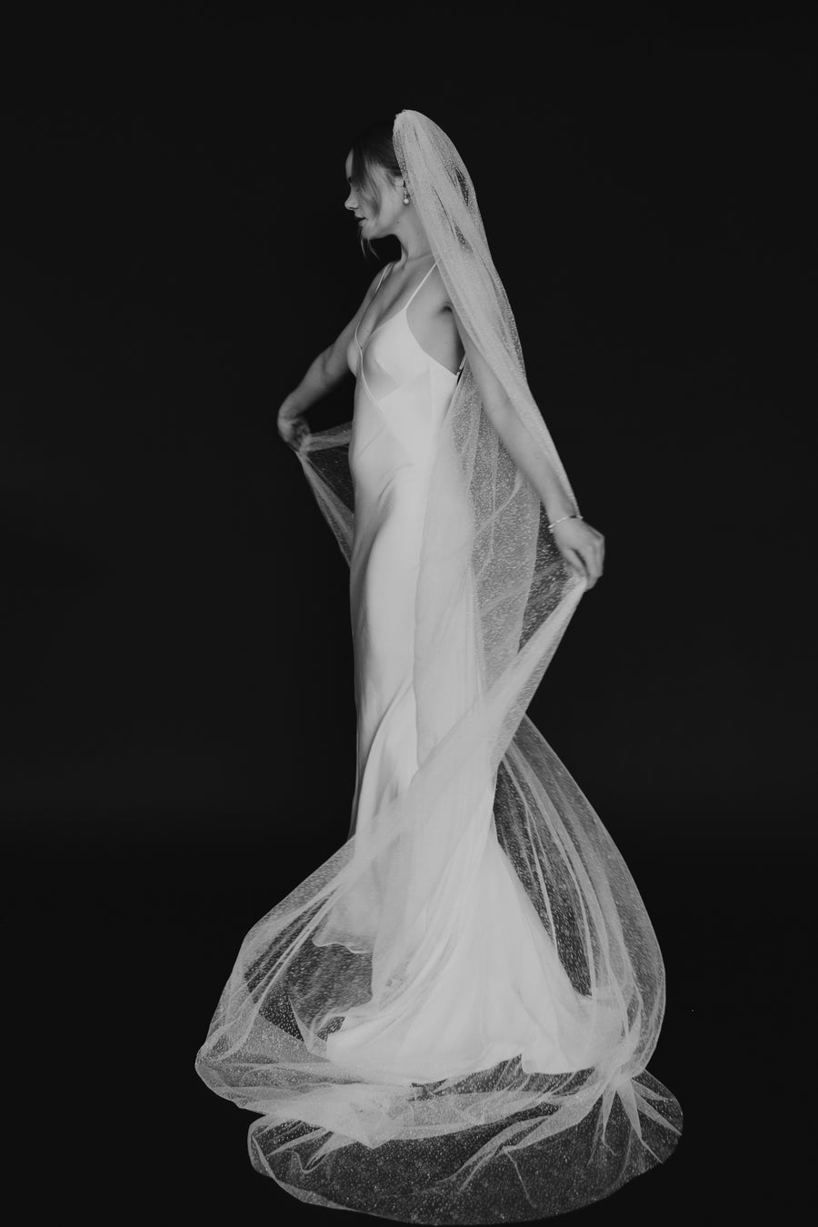Candlelight Sparkle Veil – Untamed Petals
