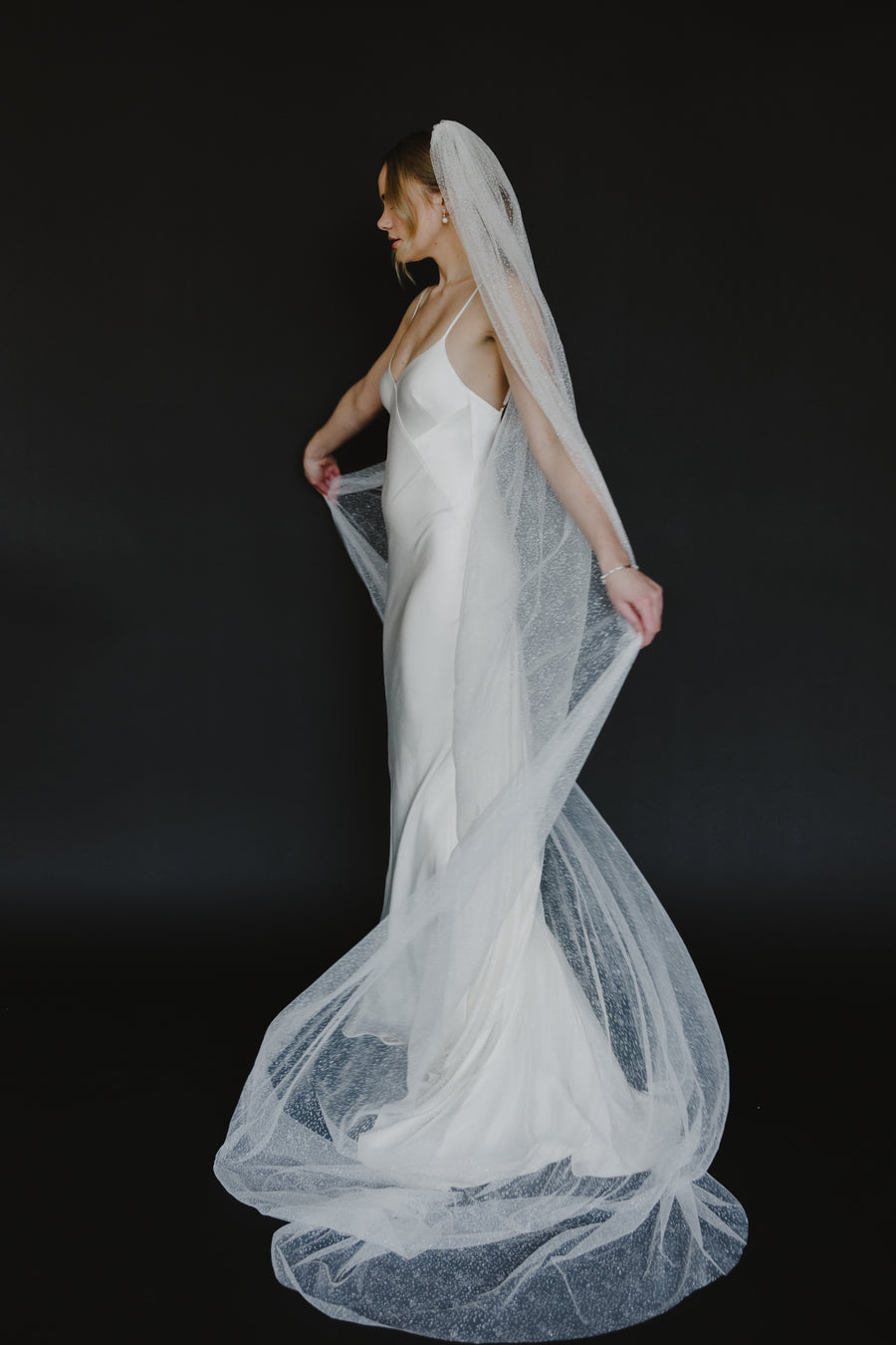 Candlelight Sparkle Veil