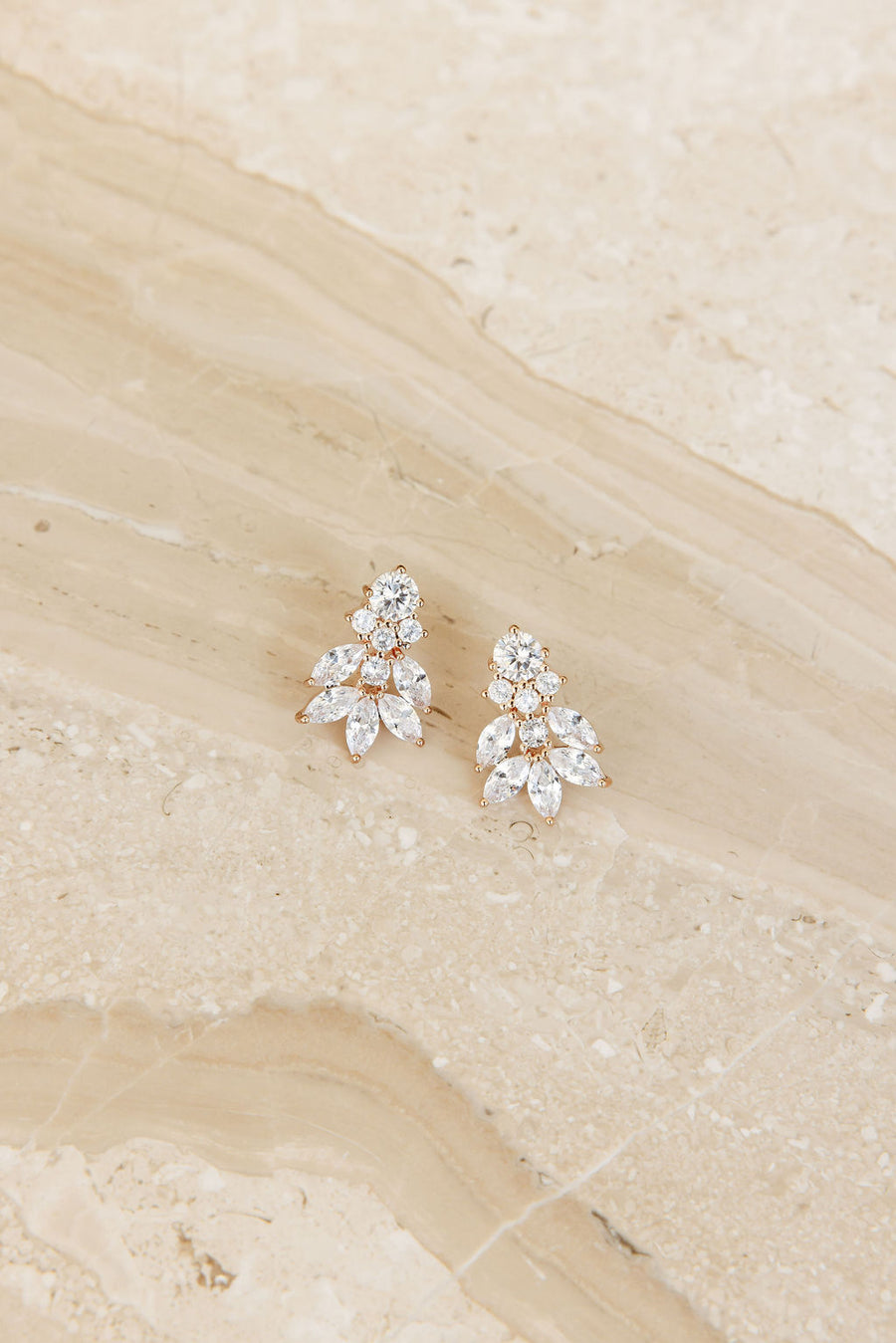 Carla Crystal Stud Earrings