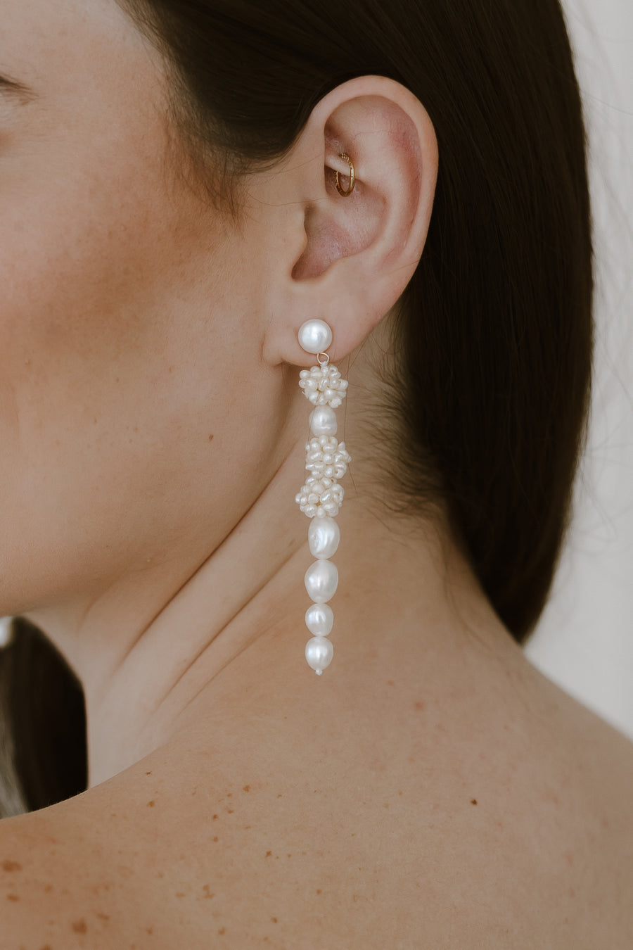 Darcy Freshwater Pearl Drop Earrings