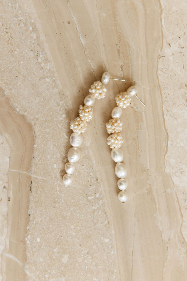 Darcy Freshwater Pearl Drop Earrings