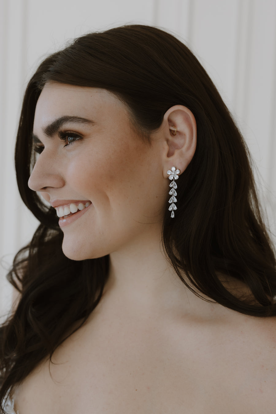 Devotion Crystal Drop Earrings