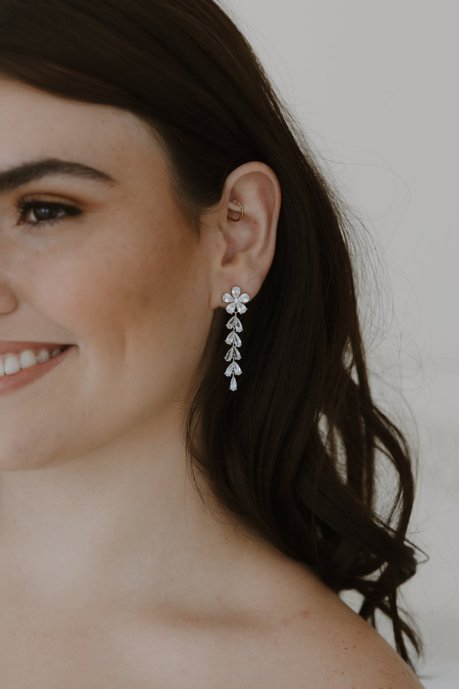 Devotion Crystal Drop Earrings