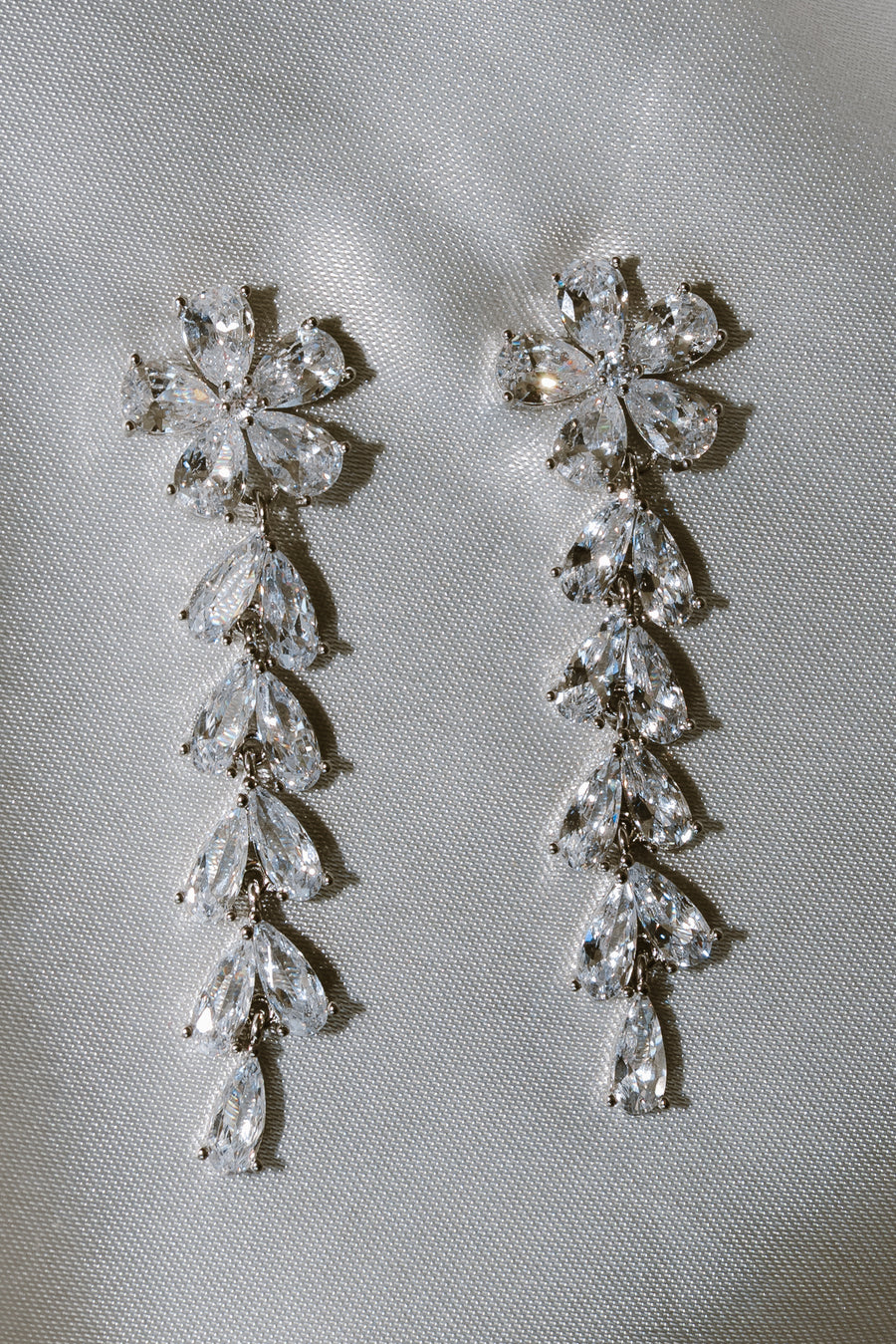 Devotion Crystal Drop Earrings