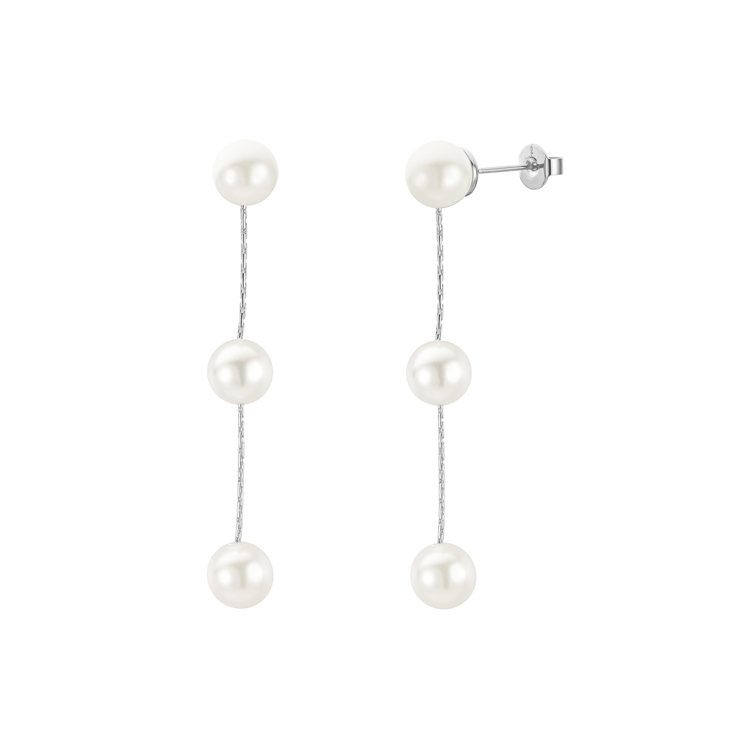 ピアス LAZY DAWN pearl drop earring Lilly Pearl Drop Earrings – Untamed Petals