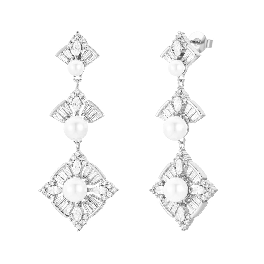 Margaux Pearl Drop Earrings