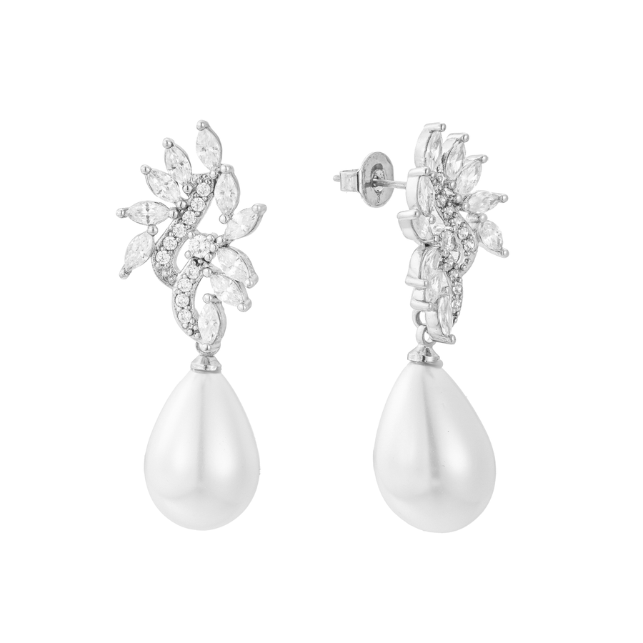 Regency Crystal Drop Earrings – Untamed Petals