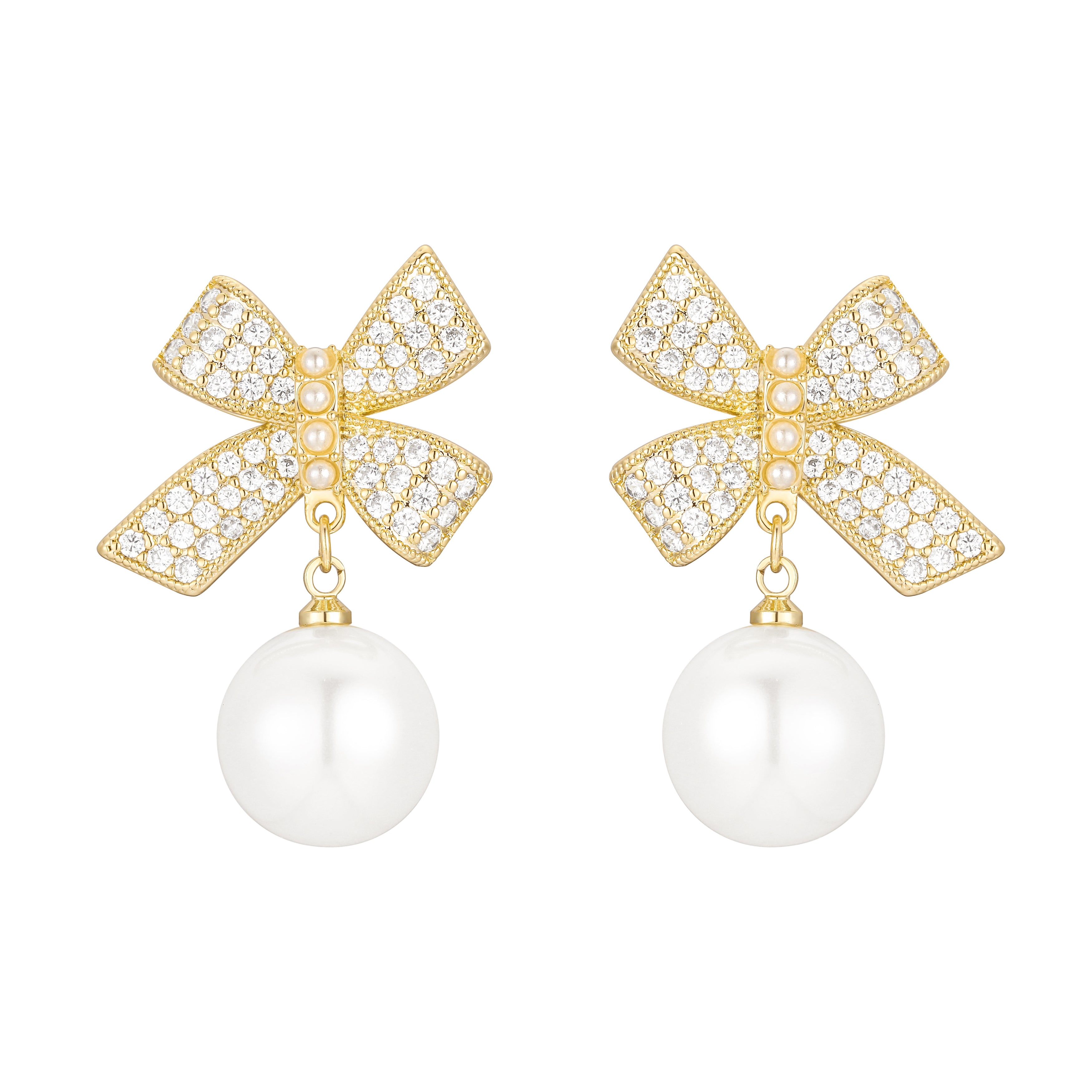 Jenny Bow Earrings – Untamed Petals