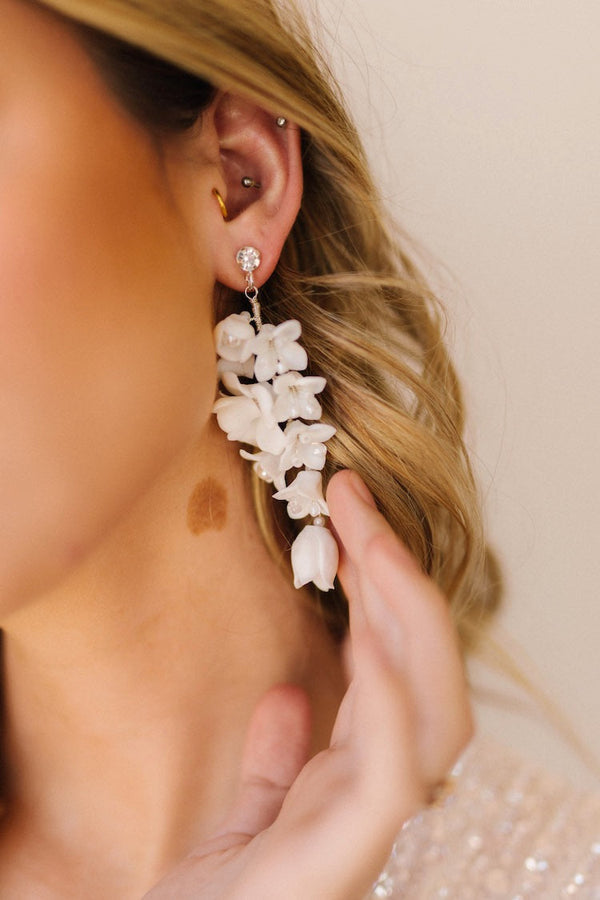 Coral Earrings