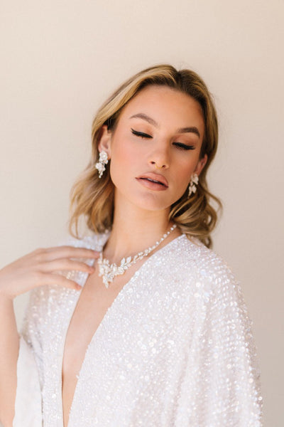 Opal Bridal Earrings