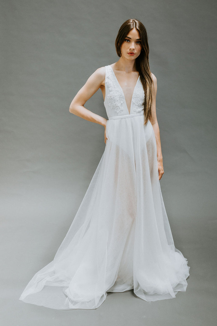 Emily Crystal Overskirt - SAMPLE SALE